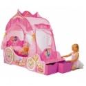 Disney Princess Light Up Carriage Bed With Storage And Seat