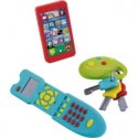 Chad Valley Gadget Set -keychain, Remote Control And Mobile