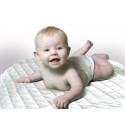 Crib Mattress Cover,waterproof Hypoallergenic Quilted Cotton Pad, Garden, Lawn, Maintenance