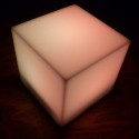 Colour Changing Led Mood Cube Single Night Lamp Glow Gift Novelty Gadget