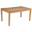 Charlton Dining Table - Simple Refined Style - Light Oak Finish