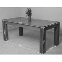 Kuba Solid Oak Dining Table With 6 Or 8 Montana Chairs *available In 4 Colours* (black, 6)