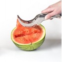 Watermelon Slicer, Kenor Watermelon Knife & Fruit Slicer Fastest Cutter Multi-purpose Stainless Steel, Smart Kitchen Gadget & Perfect Gift