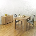 Baumhaus Aston Oak Dining Table 4-6 Seater