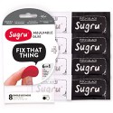 Sugru Mouldable Glue - Black & White (pack Of 8)