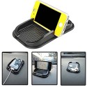 Black Car Dashboard Sticky Pad Mat Anti Non Slip Gadget Mobile Phone Gps Holder