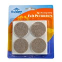 8 Pack Heavy Duty Felt Protectors For Use On Sofas, Chairs, Stools, Tables, Etc. 38 Mm Diameter