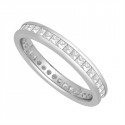 1.06ct Vs/ef Princess Diamond Eternity Ring