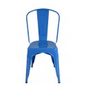 Xavier Pauchard Tolix Style Dining Chair Blue