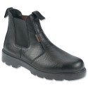 Sterling Work Site Dealer Boots Steel-toe Cap & Midsole Shock-absorbent Size 10 Black Ref Ss600sm10