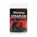 Jim Dunlop Straplok Dual Design Black